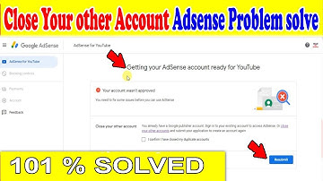 Google Adsense your account wasn