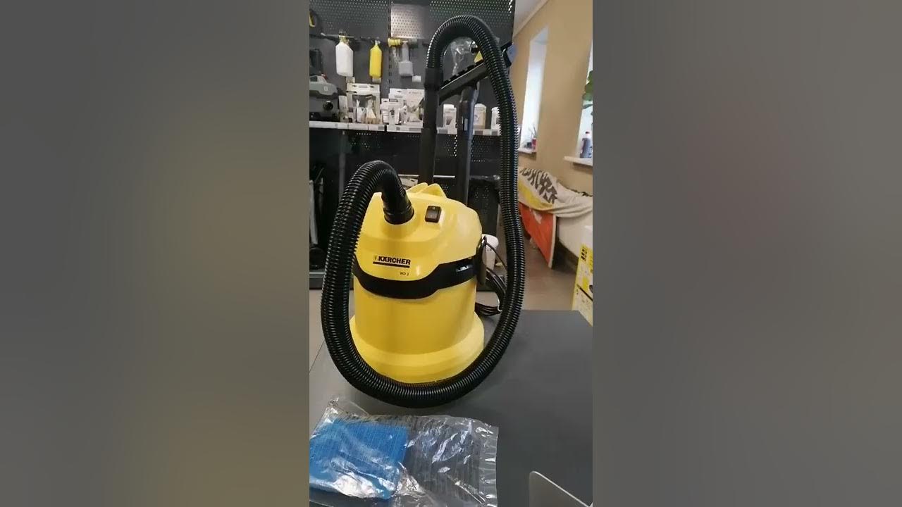 Обзор на Пылесос Karcher WD 2 MV 2 хозяйственный