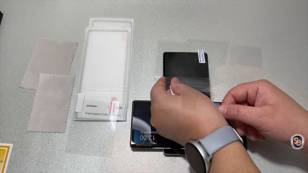 SuperShieldz Glass Screen Protector for the LG Wing