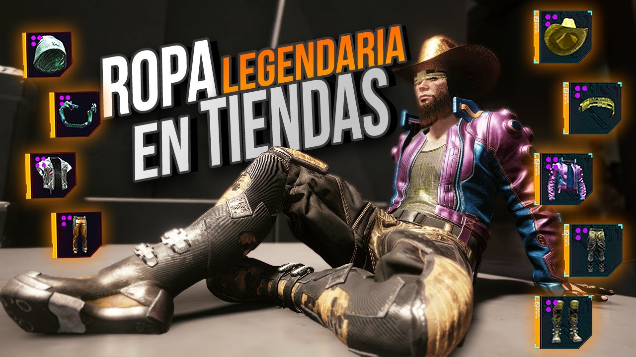 Consigue Planos ROPA LEGENDARIA en VENDEDORES - Cyberpunk 2077 Tutorial -  YouTube