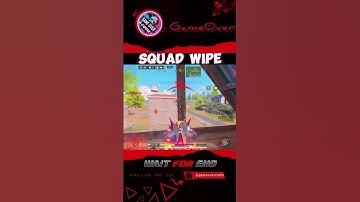 Squad Wipe 🔥 #callofdutymobile #codm #codmshorts