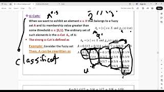 خلاصة الـ Alpha Cut ($\alpha$-cut) في الـ Fuzzy Sets | شرح وحل أمثلة