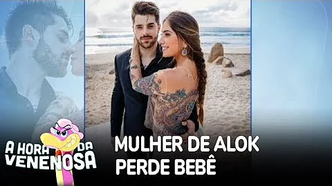 Quantos kg nasceu a filha do Alok?
