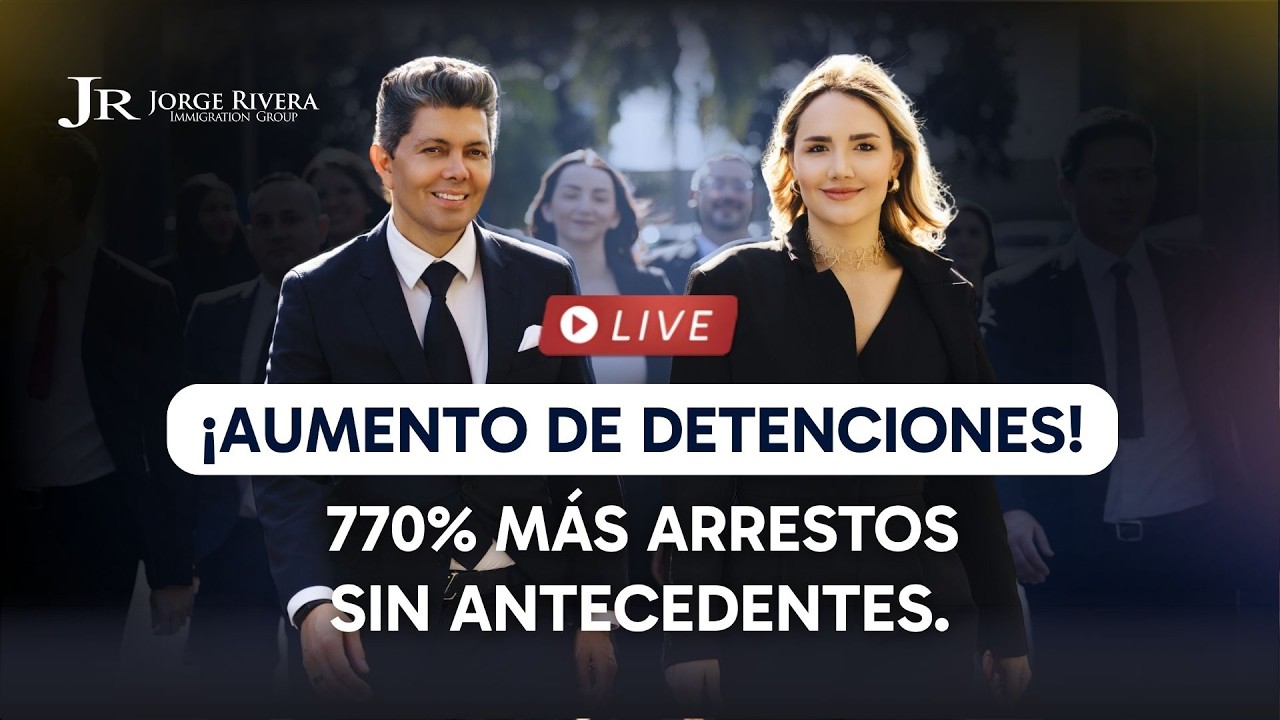 Aumentan 770% arrestos de inmigrantes SIN ANTECEDENTES: ¿Qué hacer si ICE te detiene? | EN VIVO 3PM
