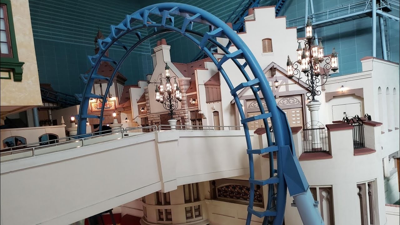 Редкий и невероятно опасный аттракцион «Американские горки» в Южной Корее?! Посмотрите Lotte Worl...