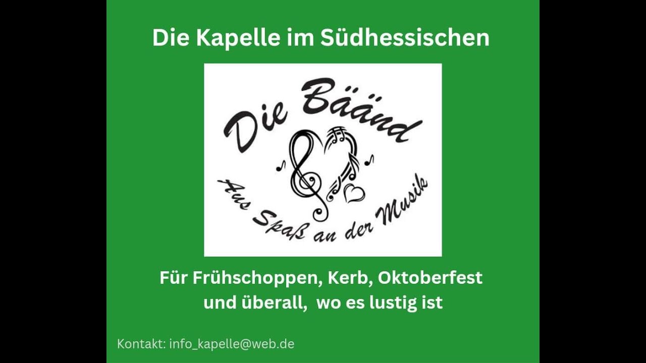 Vorschaubild des Videos von Die Bäänd