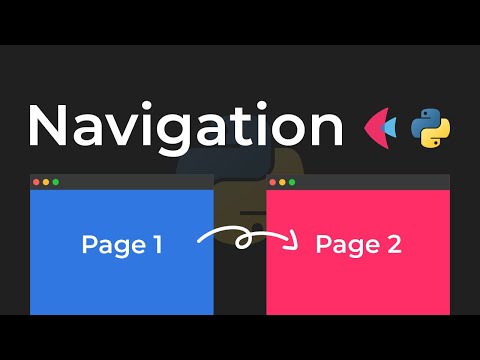 Adding Navigation To Your Python App (Flet Tutorial)