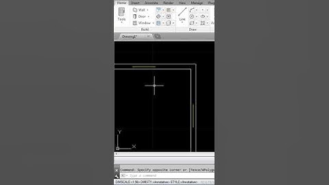 Create Window in AutoCAD - YQ ARCH PLUGIN