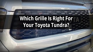 Toyota Tundra Grille Inserts - Which Grille Is Right For Your Toyota Tundra? by Empyre Off-Road 4,962 views 2 years ago 2 minutes, 38 seconds