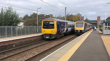 BR Class #331 Meets Class #323 At Leyland Station 