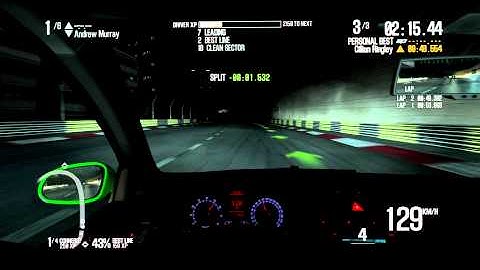 NFS Shift 2 Unleashed - first night race - Q9550 + HD4890 - PSR