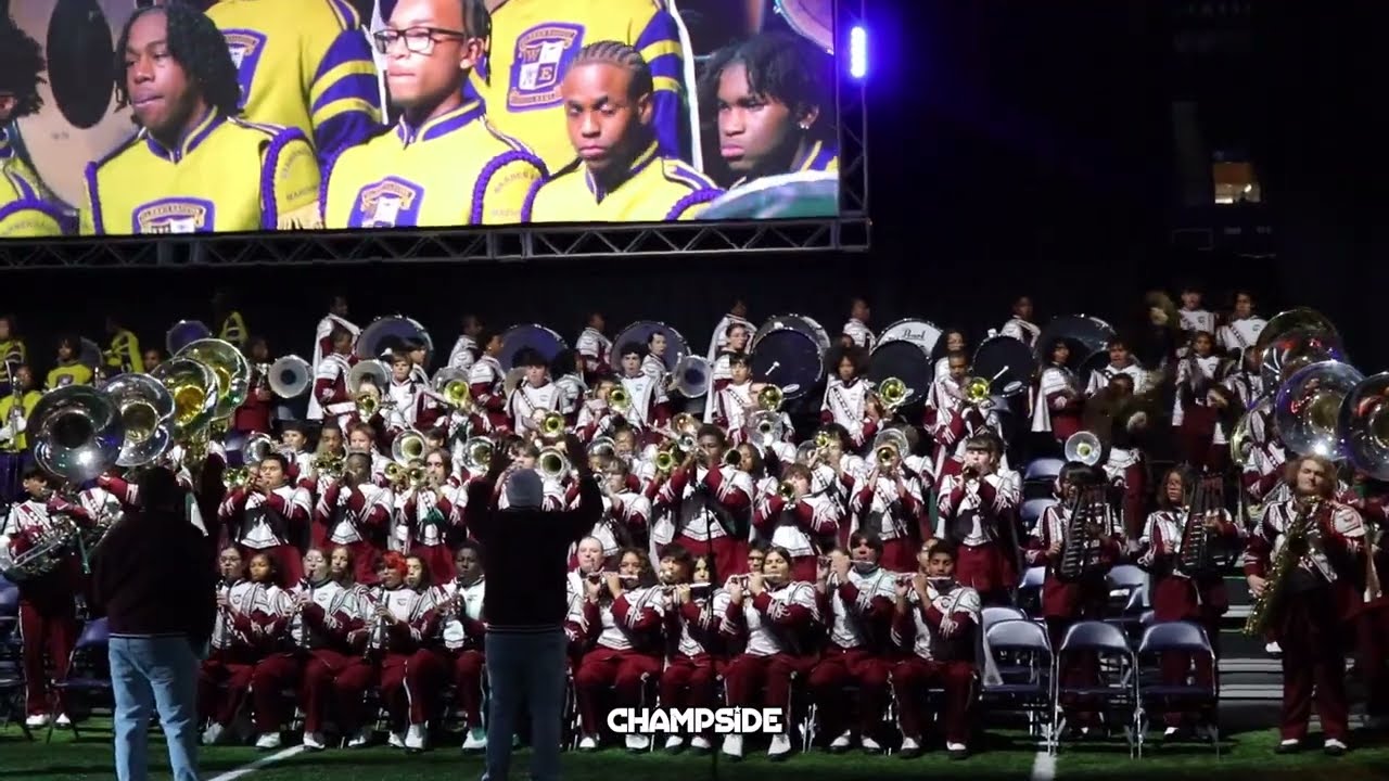 Chalmette High plays Lenny Williams "Cause I Love You" | Bayou Classic Battle of the Bands 2025