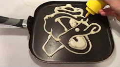 Pancake Art - How to Make Oregon Ducks Pancakes