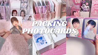 Packing Photocard Compilation (TikTok)