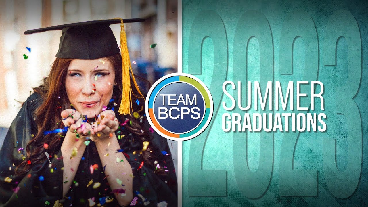 BCPS Summer Graduation 2023 YouTube