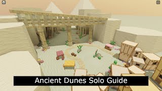 Flavor Frenzy Ancient Dunes Solo Guide