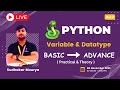 Variable & Datatype | Python Full Course for Beginners | Python all course ( Notes & Practicals)