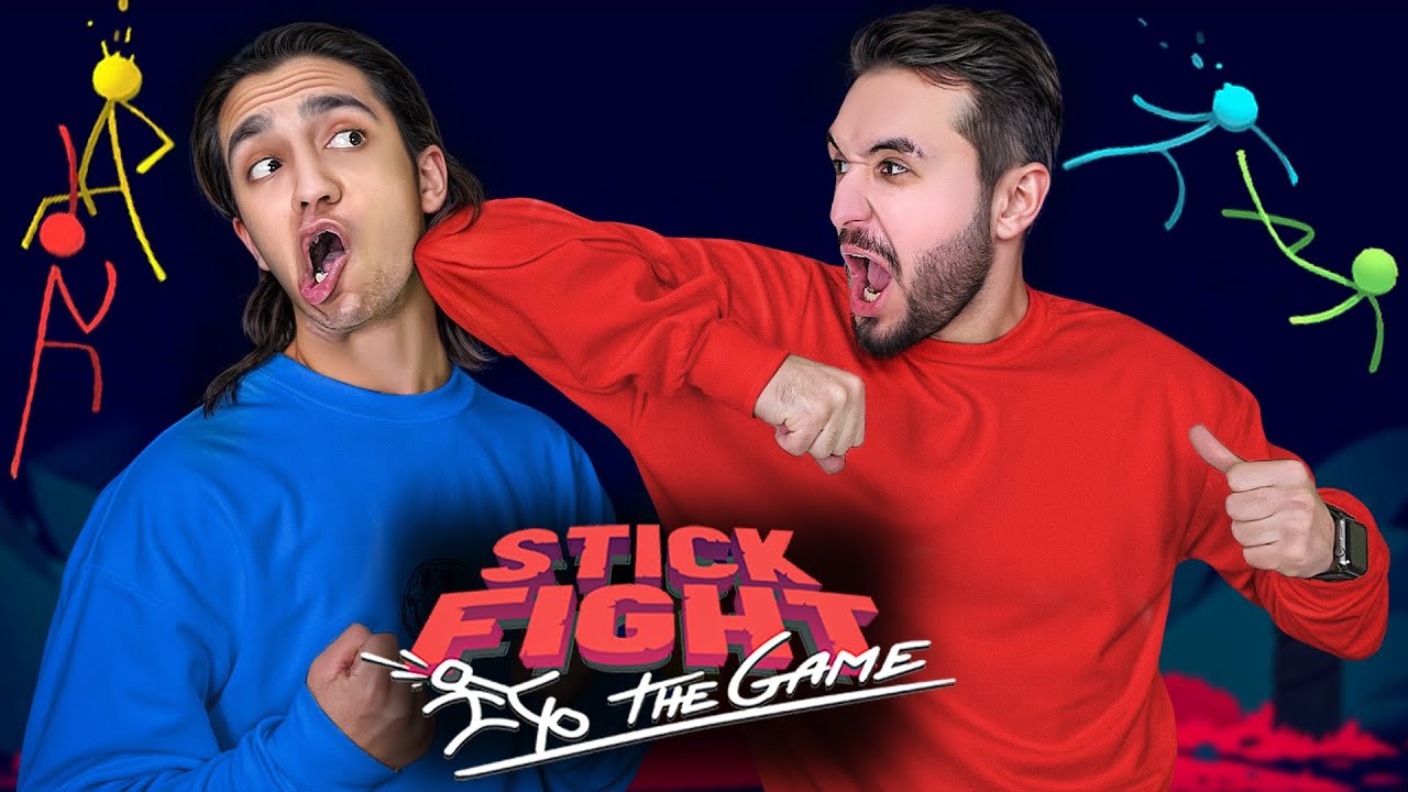 استیک فایت با نیواد (جر خوردیم🤣🤦‍♂️ )