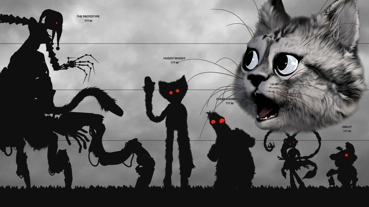 PROTOTYPE Sandığınızdan Daha Büyük🤏 BOYUT KARŞILAŞTIRMASI |  Poppy Playtime Chapter 5