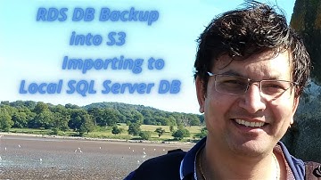 AWS RDS SQL server Database back up into s3 | AWS RDS backup and restore into on premises SQL Server