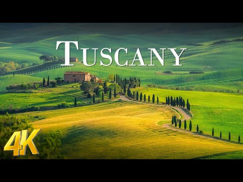 Tuscany (4K UHD) Amazing Beautiful Nature Scenery - Travel Nature | 4K Planet Earth