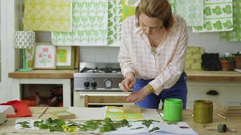 Molly Mahon Block Printing Course - 30 sec Trailer