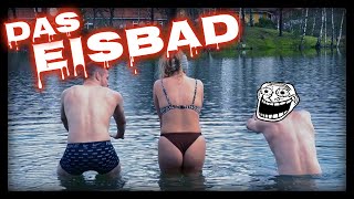 Wie kalt ? ARSCHKALT - Eisbaden im Südsee Camp