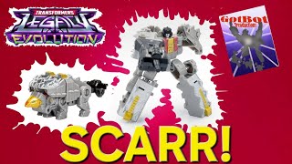 Transformers Legacy Evolution Scarr (Skar) - GotBot True Review NUMBER 1250