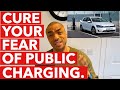 VW E-GOLF PUBLIC CHARGING REVIEW | Can I cure your fear of public charging?