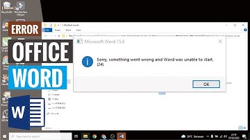 Cara Gampaang Mengatasi Pesan Error Sorry Something Went Wrong and Word Was Unable to Start (24)