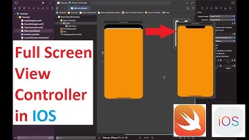 Fullscreen ViewController in IOS | IOS Development