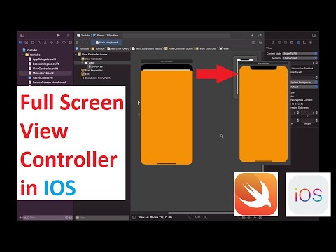 Fullscreen ViewController in IOS | IOS Development