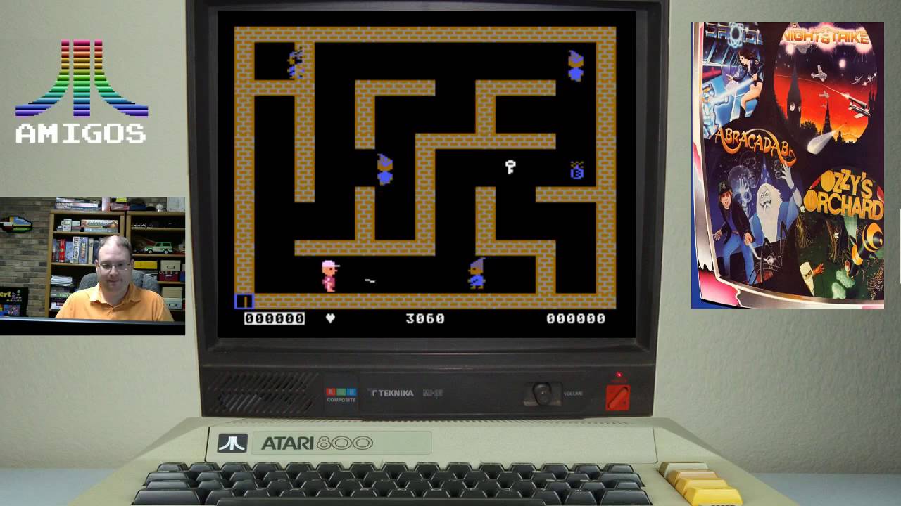 Amigos Plays Abracadabra! (Atari 800)