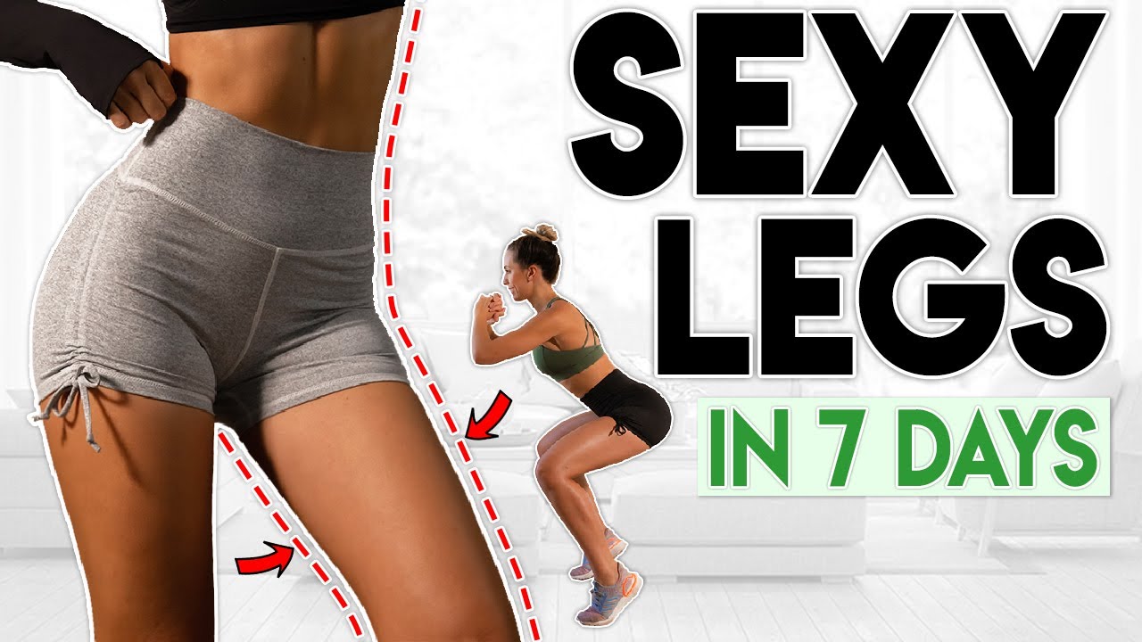 SEXY LEGS in 7 Days (lose leg fat) 8 minute Workout image