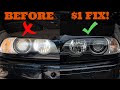 How To Clean And Restore Yellow Oxidized Headlights On Any Budget - $1 VS $20 DIY