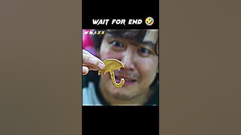 Dalgona Game Pass Reaction 🥶😂 | Squid Game | #squidgame #kdrama #shorts video