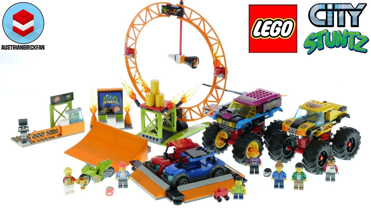 Lego City 60295 Stunt Show Arena - Build - YouTube
