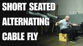 Short Seated Alternating Cable Fly - THIRSTgym.com