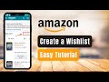 How to Create a Wishlist on Amazon | Add Products to Wishlist !