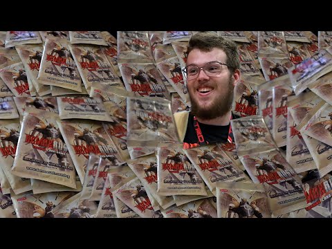 HE OPENED 1,000 PACKS of Demon Rush Cards!