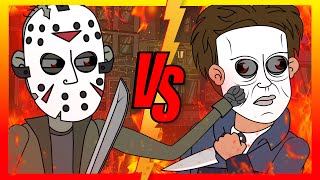 Jason Voorhees Vs Michael Myers Part 2 Horror Parody Animation