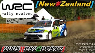 WRC (5) Rally Evolved - New Zealand is pretty damn fast rally w/ mid-stage rain - PS2@PCSX2 - 1440p