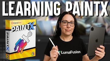 Learning PaintX for LumaFusion by LumaTouch for iOS - How To App on iOS! - EP 1759 S13