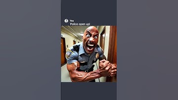 Police Open Up! (Ai Edition) 🚔 #ai #chatgpt #aiart