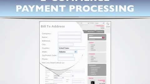 Electronic Check Payment Processing
