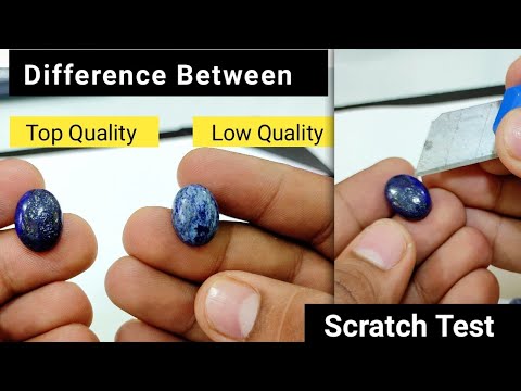 Complete Details Of Lapis Lazuli Lajward Stone, Quality And Price🤔 And Hardness Test