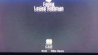 Shrek 2001 End Credits Freeform