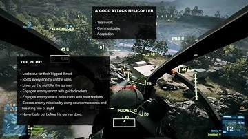BF3 - Attack Helicopter Tutorial #2: Countermeasures & Attacking