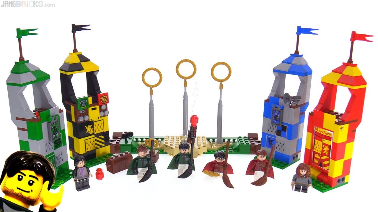 Faktisk Rodeo mekanisk LEGO Harry Potter 2018 Quidditch Match set review! 75956 - YouTube