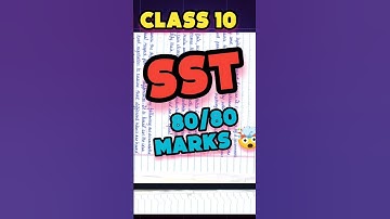 25+ Marks Extra in SST Class 10🤯Paper Presentation Hack | CBSE 2025 #exam #10class #cbse #sst